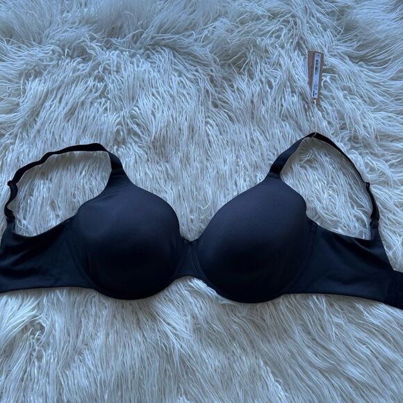 Skims Fits Everybody T-Shirt Bra Onyx Size 36DDDD - Picture 7 of 7
